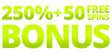 250% Bonus + 50 Free Spins Bonus